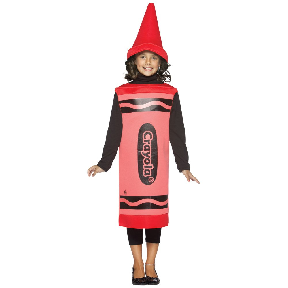 クレヨラレッド 衣装、コスチューム 子供女性用 CRAYOLA CHILD RED コスプレ