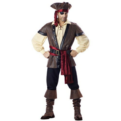海賊 Rustic Pirate 衣装、コスチューム コスプレ 大人男性用 HQハロウィン
