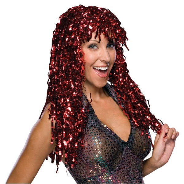 Sinful Seductress ウィッグ、かつら 女性用 レッド コスプレ