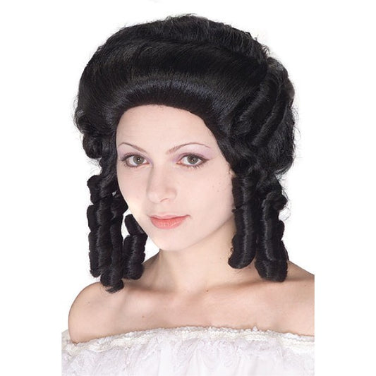 Colonial Woman ウィッグ、かつら ブラック 女性用 コスプレ