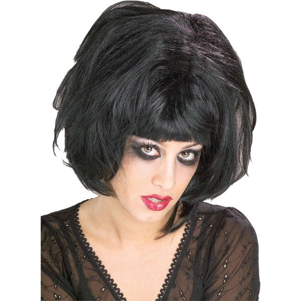 ゴシック Snow Fright ウィッグ、かつら ブラック 女性用 コスプレ