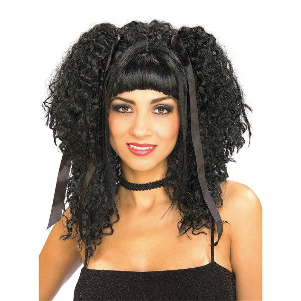 ゴスロリ Living Doll ウィッグ、かつら ブラック 女性用 コスプレ