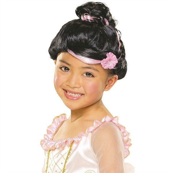 Sophisticated お姫様 ウィッグ、かつら ブラック 子供用 コスプレ