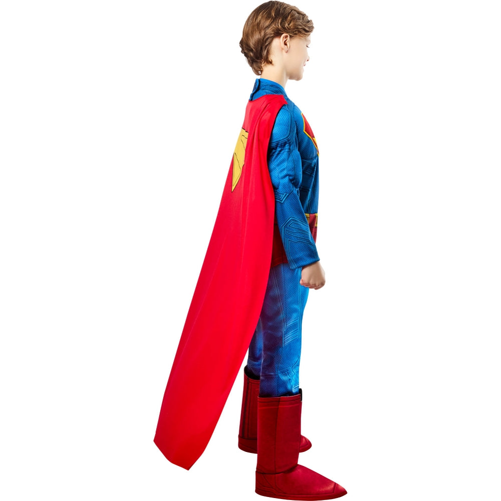スーパーマン コスチューム 子供男性用 コスプレ衣装 Deluxe キッズ