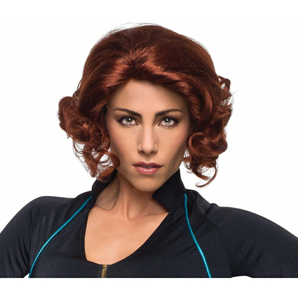 ブラック・ウィドウ ウィッグ かつら ヘアアクセサリー 大人女性用 Avengers Age of Ultron コスプレ