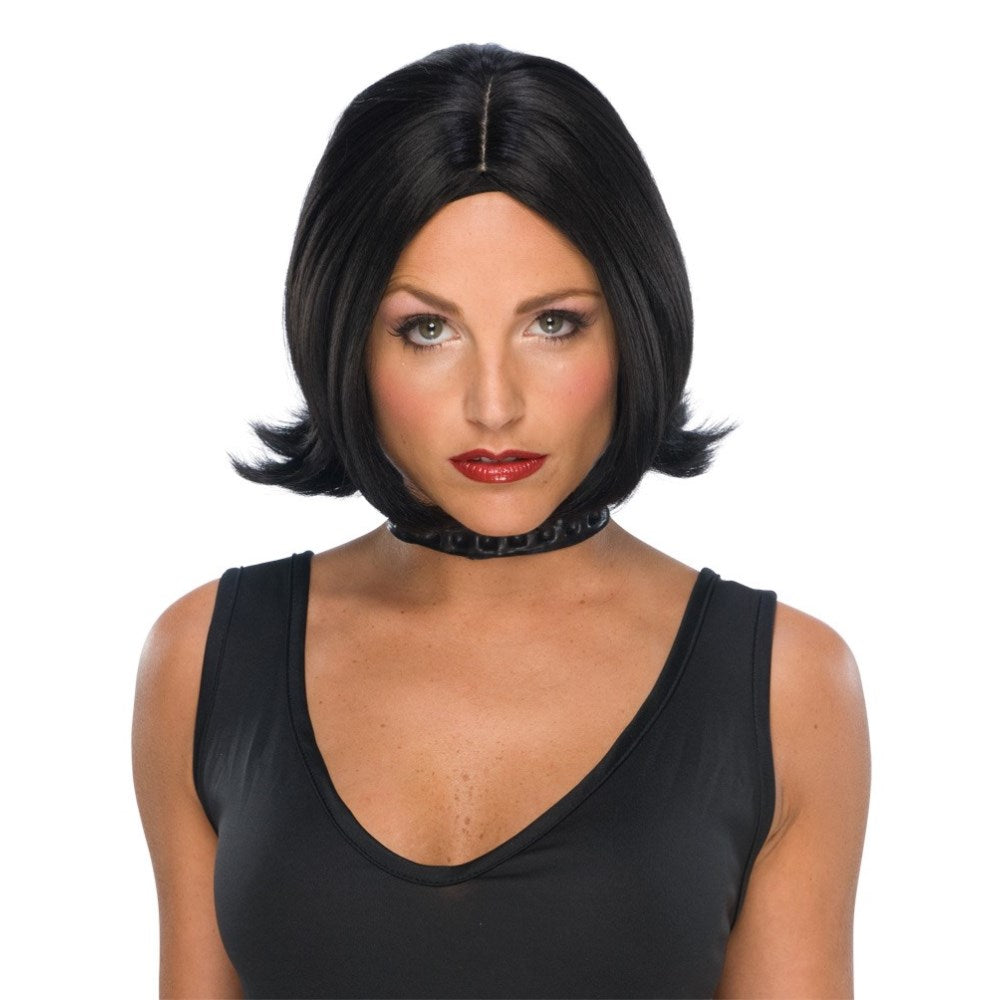 ブラック ミディアム ウィッグ、かつら 大人用 VA VAMP WIG コスプレ