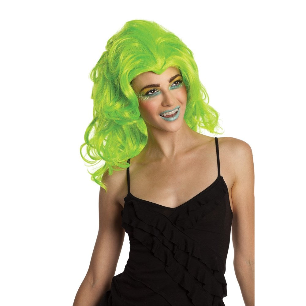 グリーン ロング ウィッグ、かつら 大人用 NEW WAVE WIG- GREEN コスプレ – ハロウィン衣装の通販 – アメリカンコスチューム