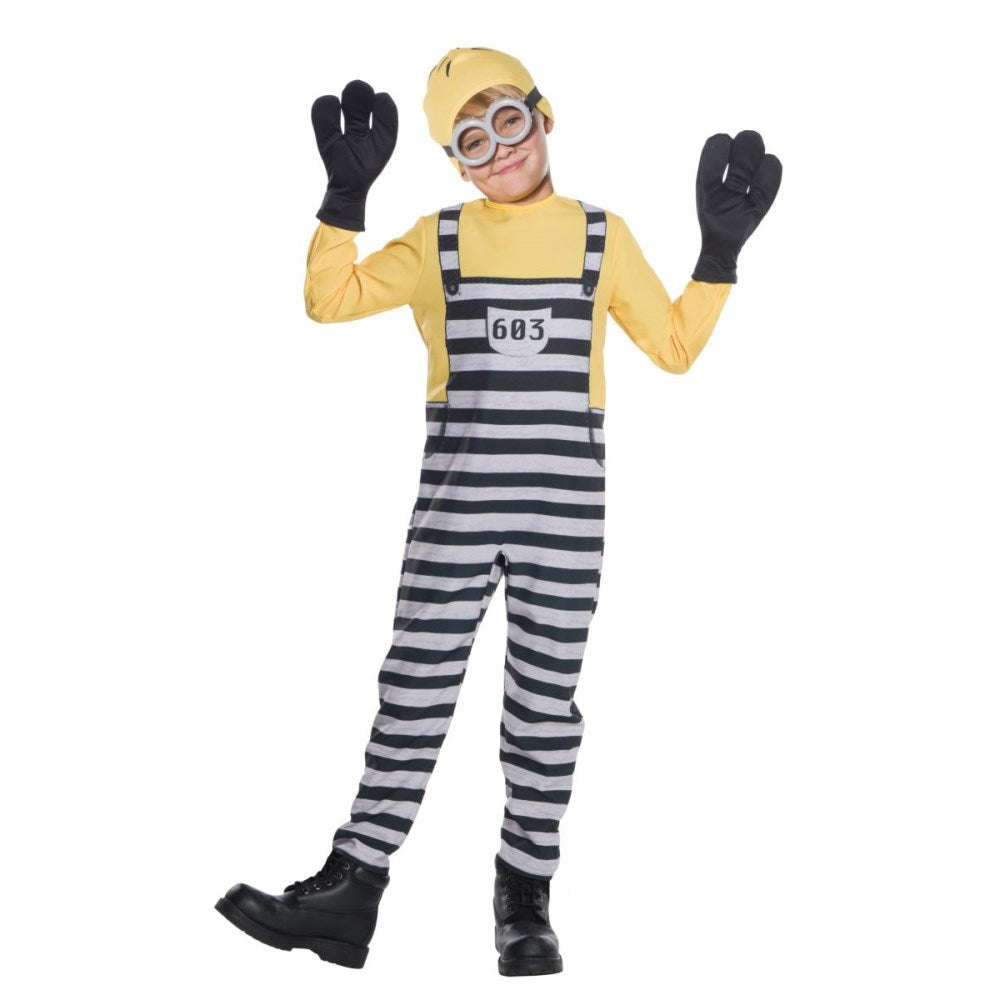 ミニオン トム 衣装、コスチューム 子供男性用 囚人 怪盗グルーの