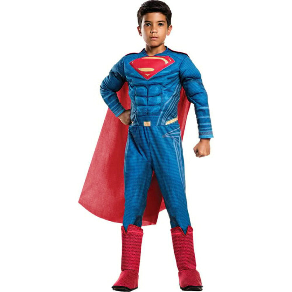 スーパーマン コスチューム 子供男性用 コスプレ衣装 アメコミ Deluxe