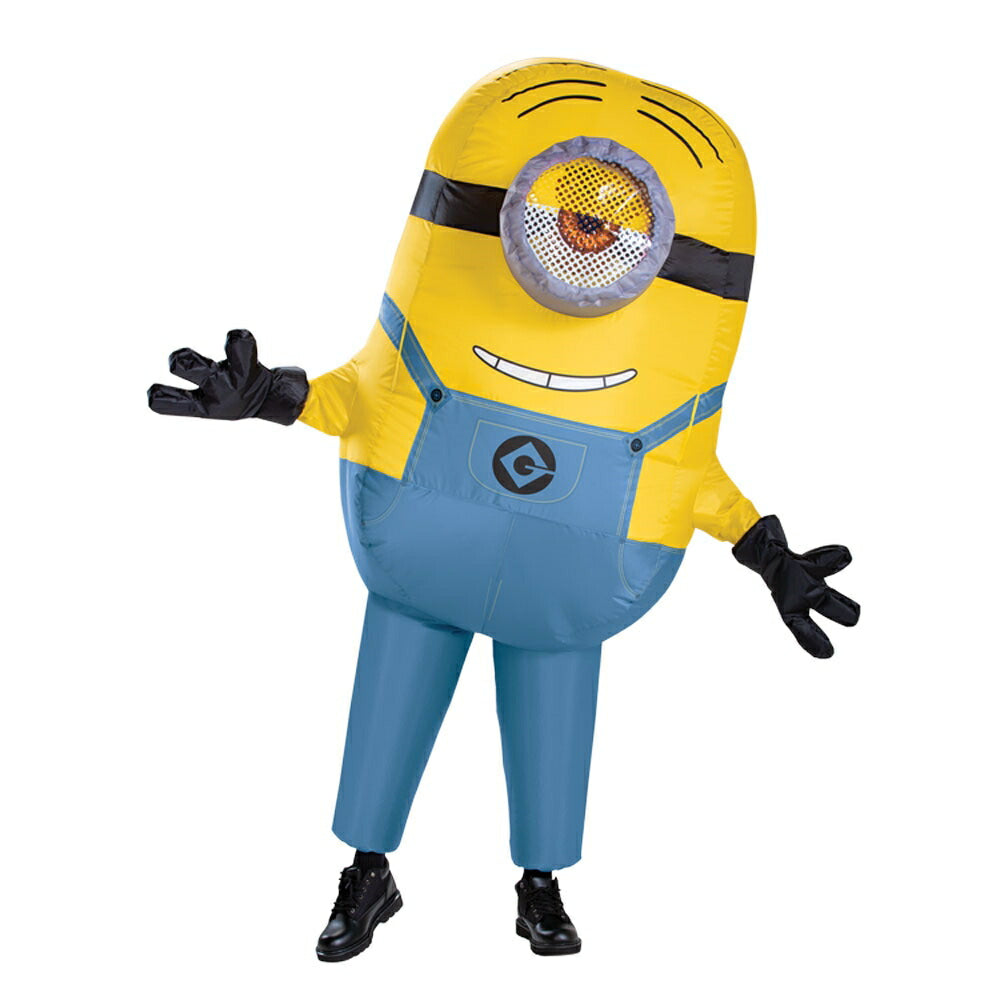 ミニオン　コスチューム　スチュアート　大人用　着ぐるみ　インフレータブル　コスプレ衣装　Minion Stuart