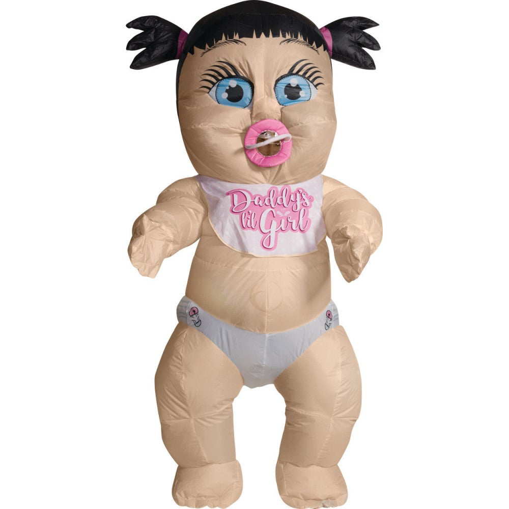 女の子 赤ちゃん 着ぐるみ 大人用 衣装、コスチューム 空気で膨らむ コスプレ