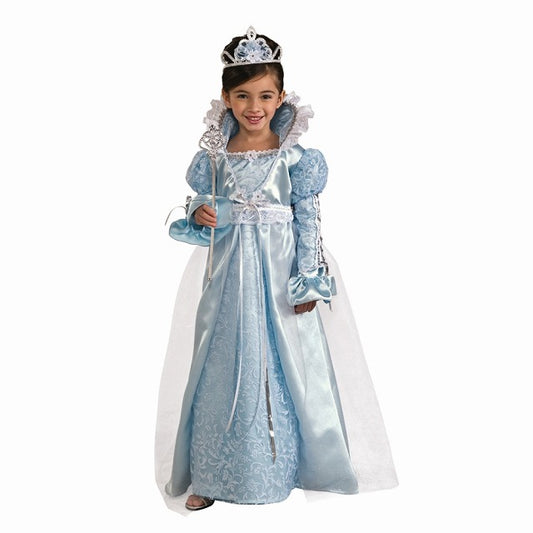 お姫様 衣装、コスチューム 子供女性用 ブルー BLUE PRINCESS コスプレ
