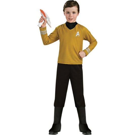カーク船長　スター・トレック　デラックス　衣装、コスチューム　子供男性用　Deluxe Captain Kirk　コスプレ