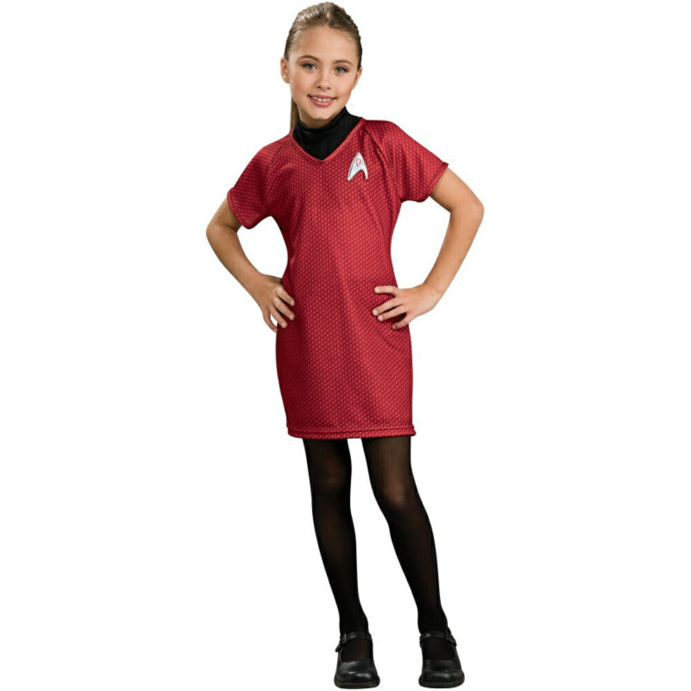 ウフーラ スター・トレック デラックス 衣装、コスチューム 子供女性用 Deluxe Uhura コスプレ