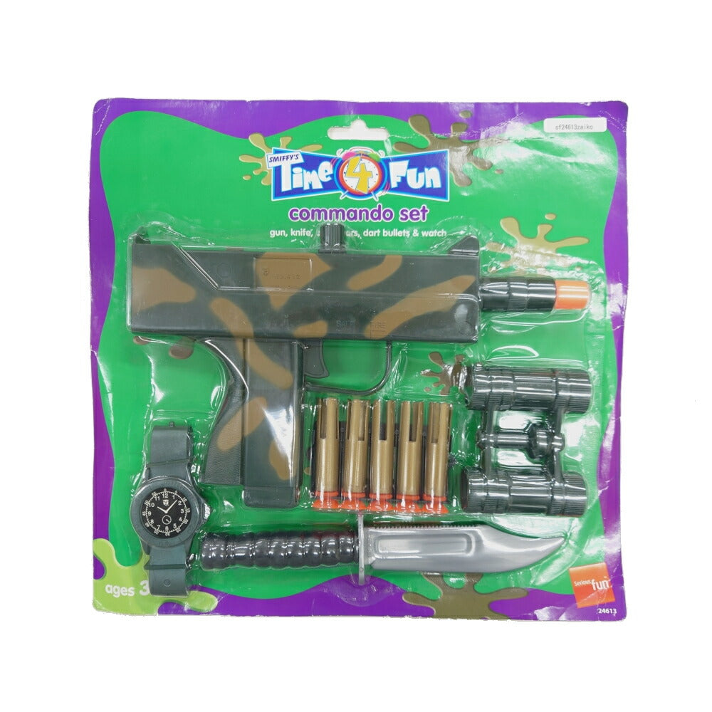 銃 ナイフ 双眼鏡 特攻隊員風 武器 大人男性用 Commando Set コスプレ