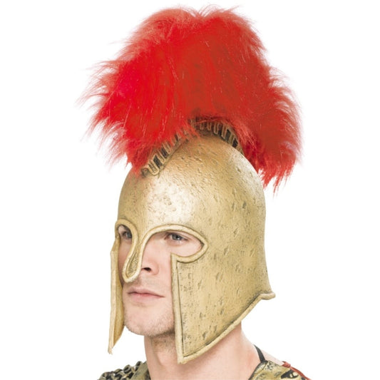 ヘルメット ローマ コスプレ 兵隊 騎士 戦士 羽 大人用 仮装グッズ