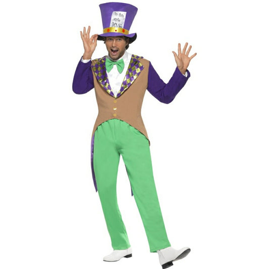 マッドハッター 衣装、コスチューム 童話 ズボン 大人男性用 Mad Hatter コスプレ