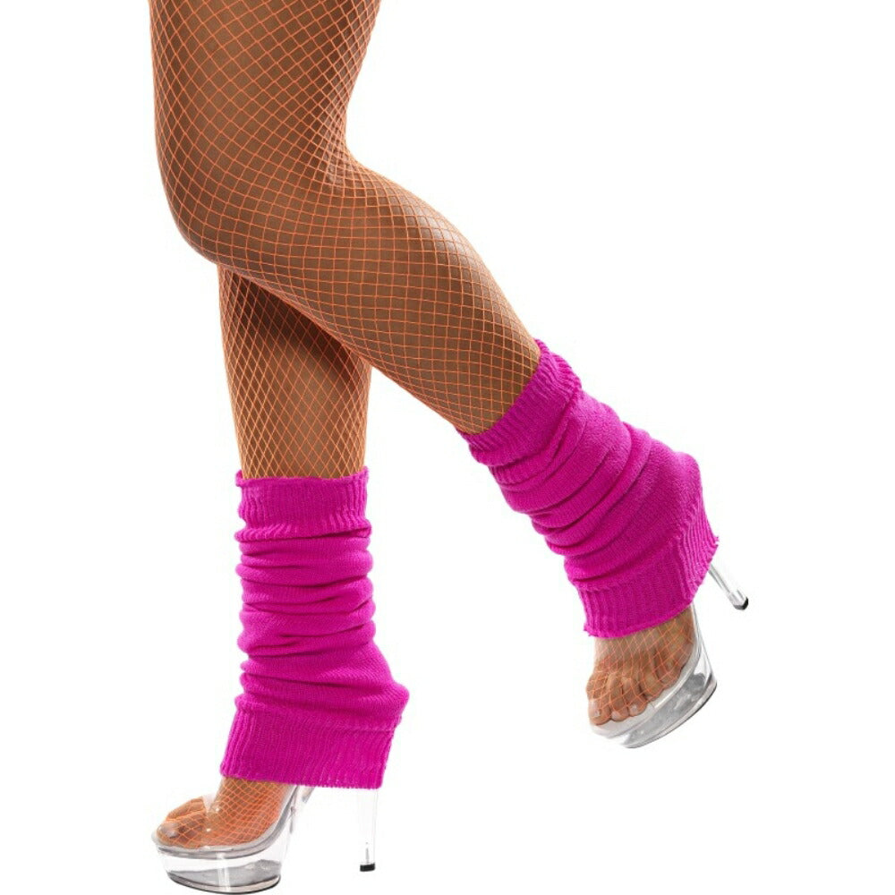 レッグウォーマー ホットピンク アクセサリー 大人女性用 Legwarmers コスプレ
