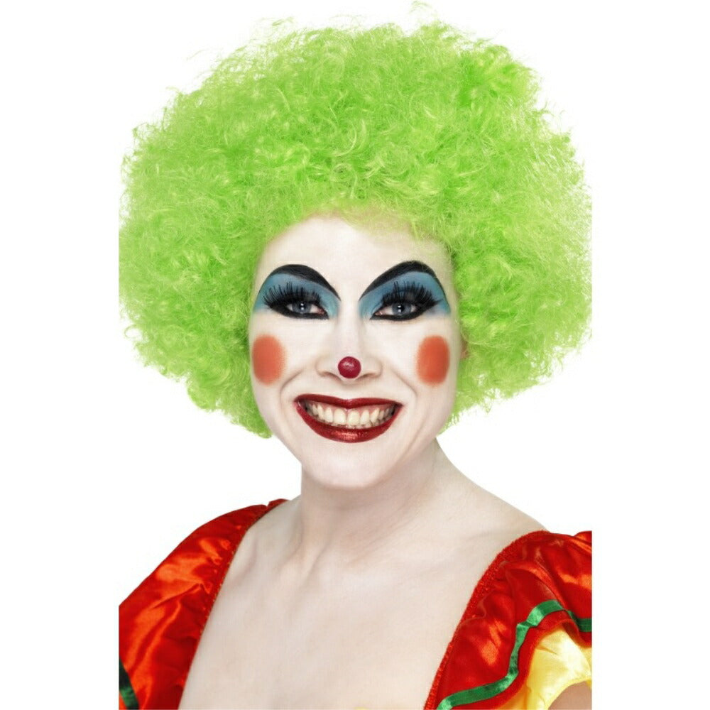 ウィッグ　緑　ピエロ風　大人用　Crazy Clown Wig　コスプレ