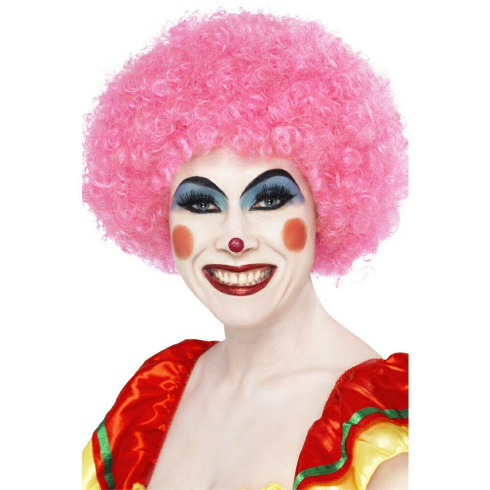 ウィッグ　ピンク　ピエロ風　大人用　Crazy Clown Wig　s5　コスプレ