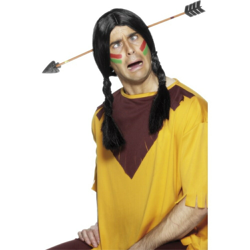 矢 ヘッド インディアン風 武器 大人男性用 Arrow Through the Head コスプレ