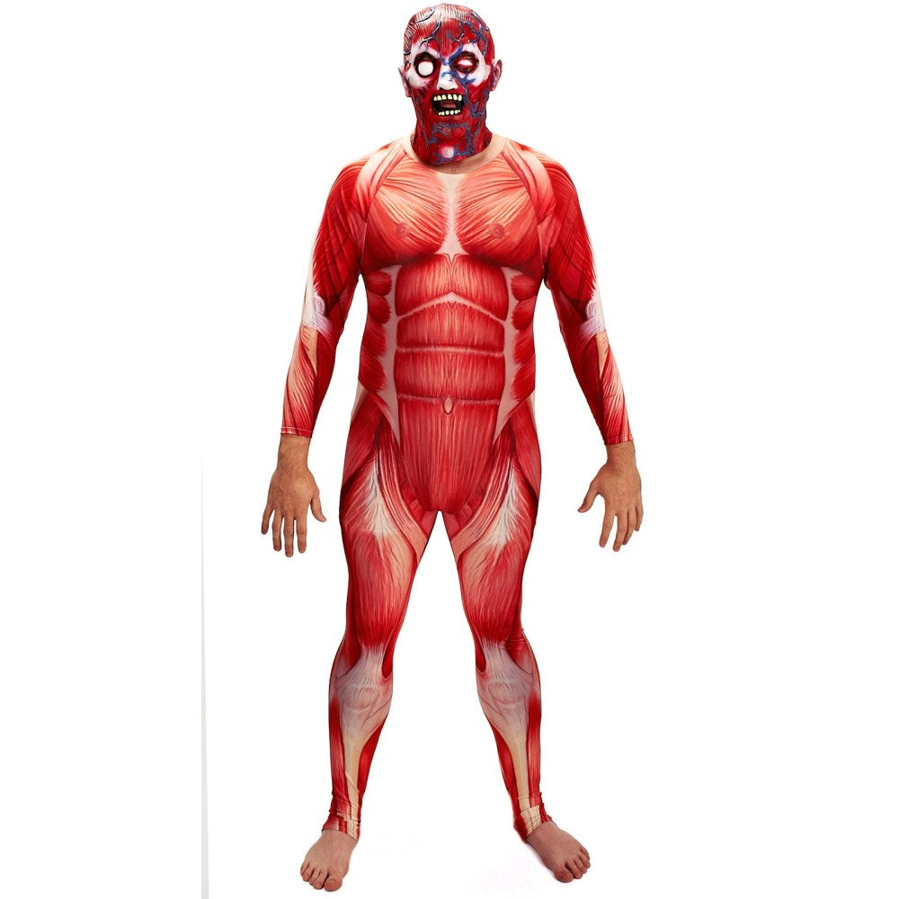 人体模型タイツ 巨人風 衣装、コスチューム 大人男性用 コスプレ