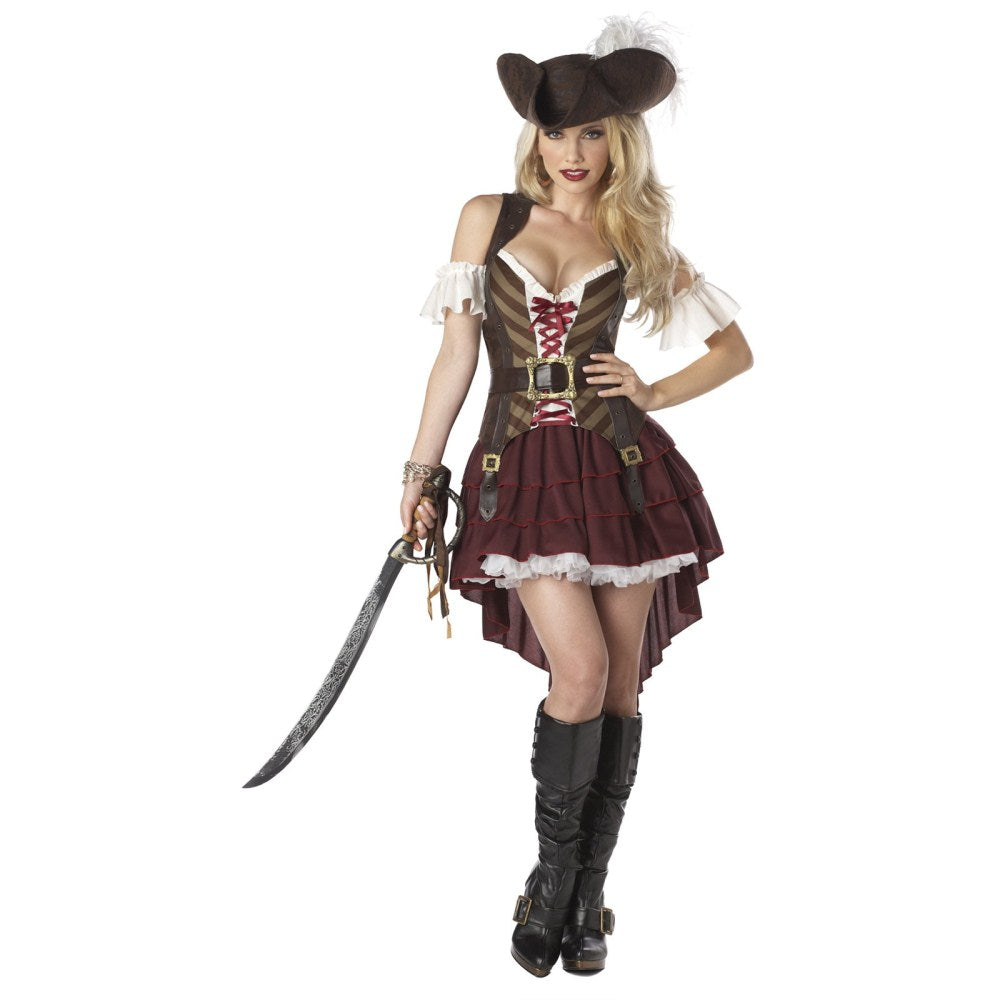 セクシーな冒険活劇のヒロイン 大人女性用 衣装、コスチューム コスプレ