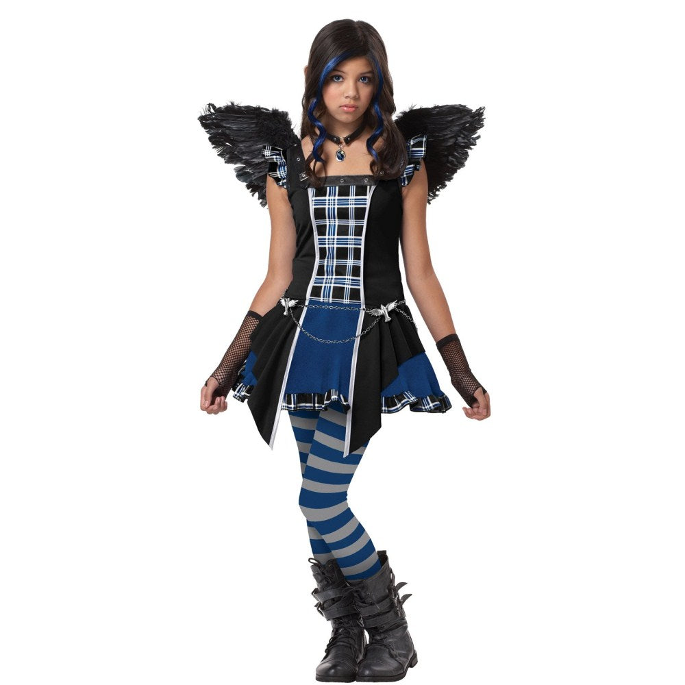 Strangeling カラス 衣装、コスチューム Tween女性用 コスプレ