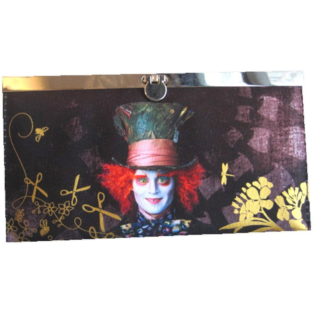 アリスインワンダーランド 財布 マッドハッター ウォレット Flip-Lock 不思議の国のアリス コスプレ