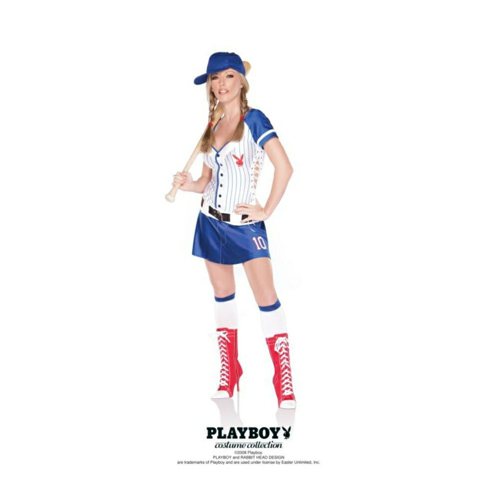 プレイボーイ・ホームラン・ホッティー 衣装、コスチューム 大人女性用 セクシー コスプレ
