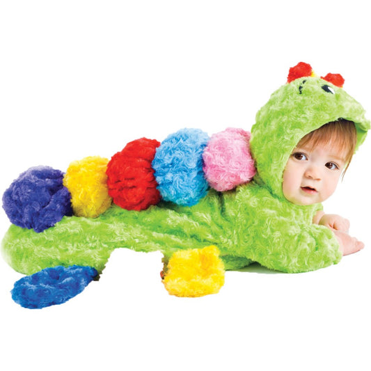 あおむし 衣装、コスチューム ベビー用 ハロウィン COLORFUL CATERPILLAR BUNT コスプレ