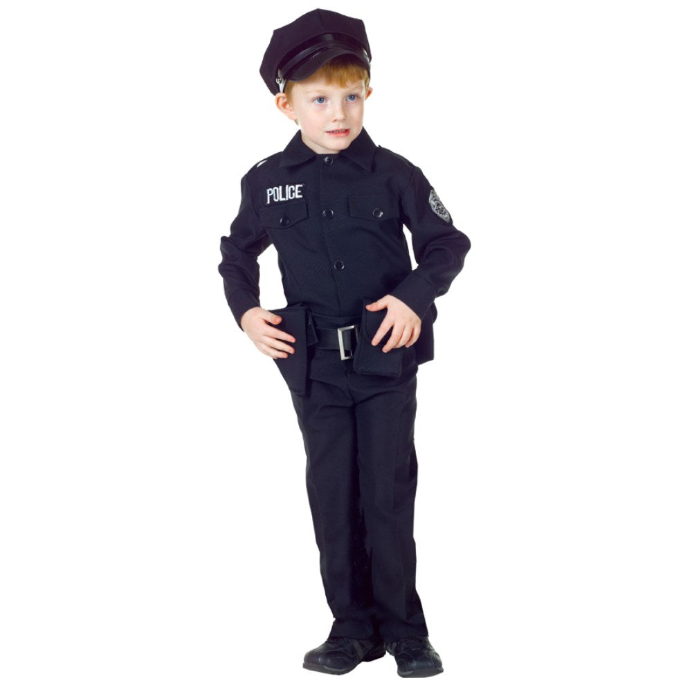 ポリス 衣装、コスチューム 子供男性用 ハロウィン POLICE MAN SET CHILD コスプレ