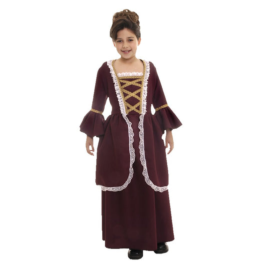 コロニアル風女子 衣装、コスチューム 子供女性用 ハロウィン COLONIAL GIRL　コスプレ