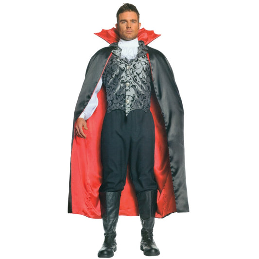 ヴァンパイア 衣装、コスチューム 大人男性用 VAMPIRE CAPE ADULT 55 INCHES コスプレ