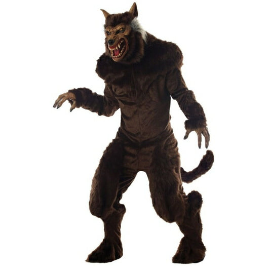 狼男 モンスター 怪物 衣装、コスチューム デラックス 大人男性用 コスプレ 動物