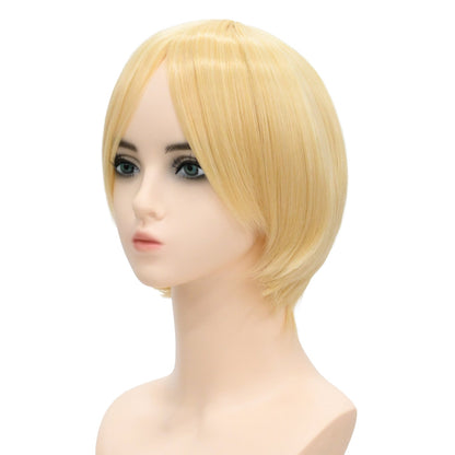 ウィッグ ボブ ゴールド 金 ブロンド コスプレ かつら 大人用 女性用 耐熱 カラー 仮装グッズ aw0023