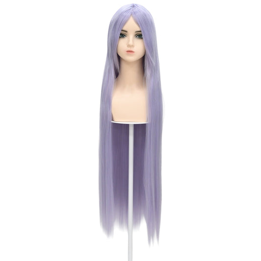 ウィッグ スーパーロング パープル 紫 ホワイトパープル コスプレ かつら 大人用 女性用 耐熱 カラー 仮装グッズ aw0028