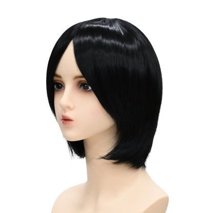 ウィッグ ボブ ブラック 黒 コスプレ かつら 大人用 女性用 耐熱 カラー 仮装グッズ aw0031