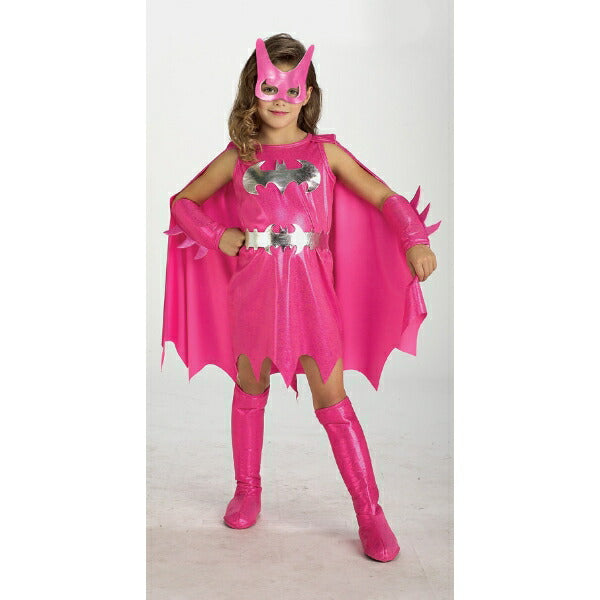 バットガール　ピンク　衣装、コスチューム　コスプレ　子供女性用