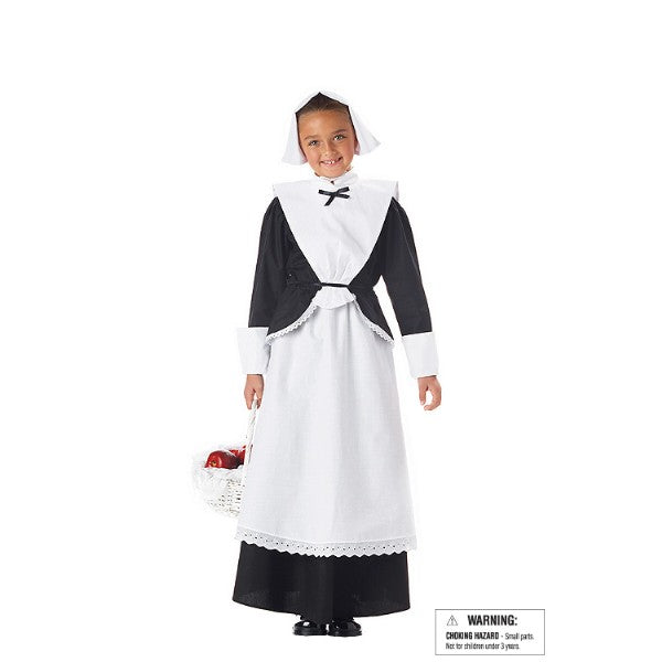 PILGRIM GIRL　ヨーロッパの歴史　衣装、コスチューム　子供女性用　コスプレ