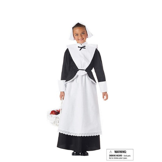 PILGRIM GIRL　ヨーロッパの歴史　衣装、コスチューム　子供女性用　コスプレ