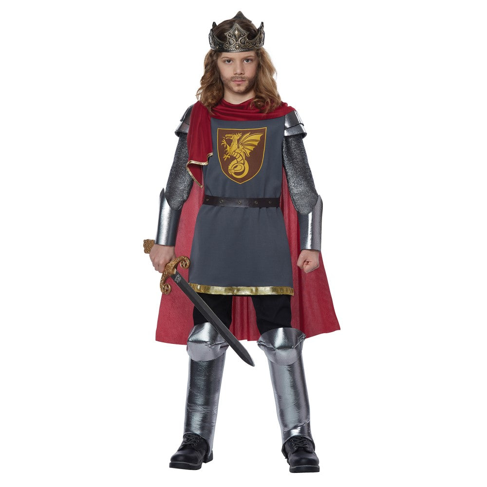 王様　衣装、コスチューム　子供男性用　中世ヨーロッパ　MEDIEVAL KING/KING ARTHUR/CHILD　コスプレ