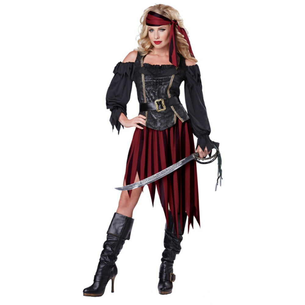 海賊　QUEEN OF THE HIGH SEAS　衣装、コスチューム　大人女性用　コスプレ