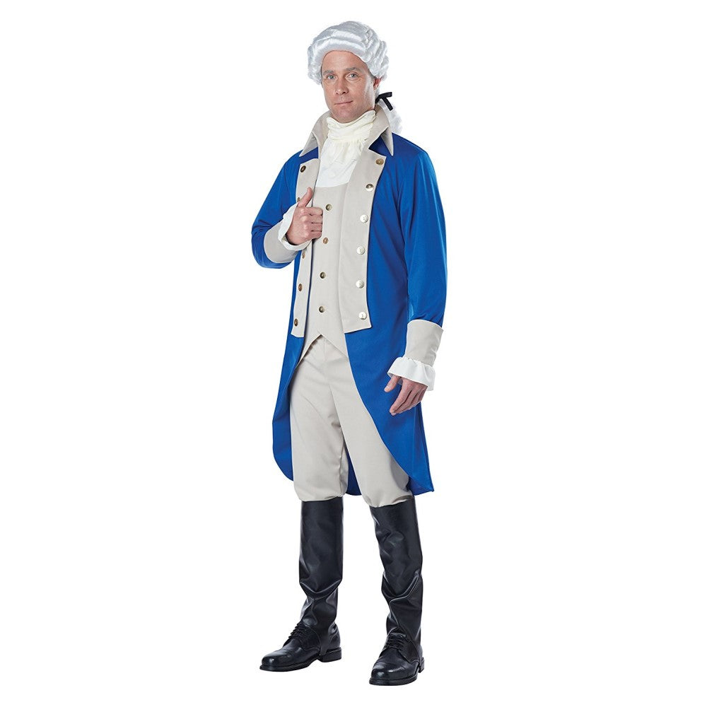 ジョージ・ワシントン　衣装、コスチューム　大人男性用　貴族　仮装　コスプレ