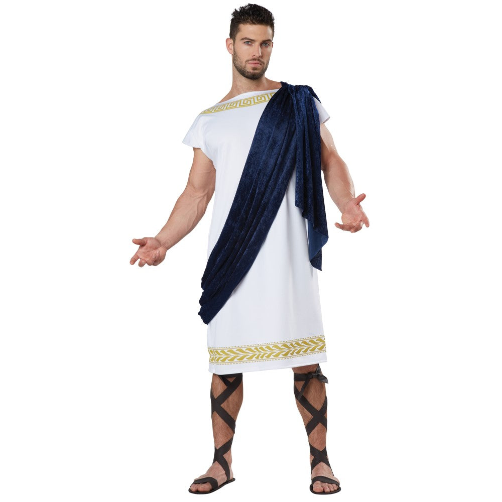 トーガ　衣装、コスチューム　大人男性用　ローマ、ギリシャ　GRECIAN TOGA/ADULT　コスプレ