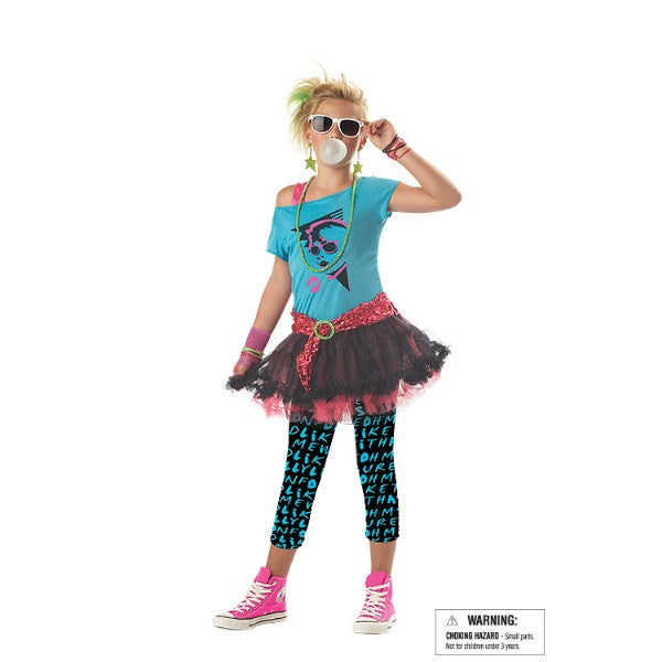 80'S VALLEY GIRL　80年代　衣装、コスチューム　子供女性用　コスプレ