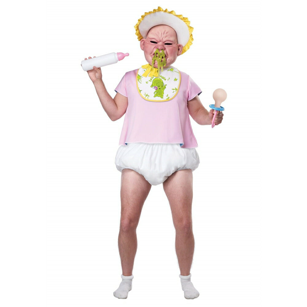 大きな赤ちゃん　コスチューム　大人用　お笑い　ベビー服　コスプレ衣装