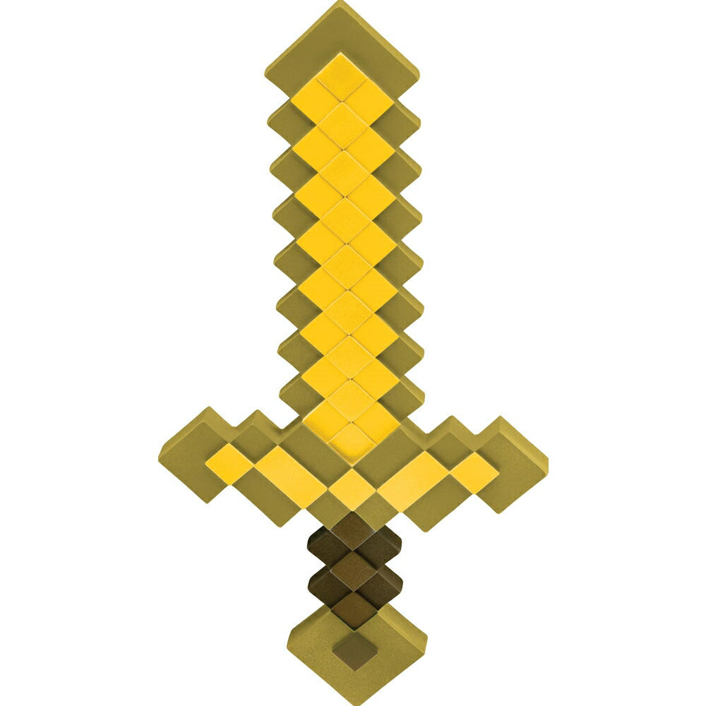 マインクラフト　金の剣　コスプレ　武器　仮装グッズ　おもちゃ　Gold Sword