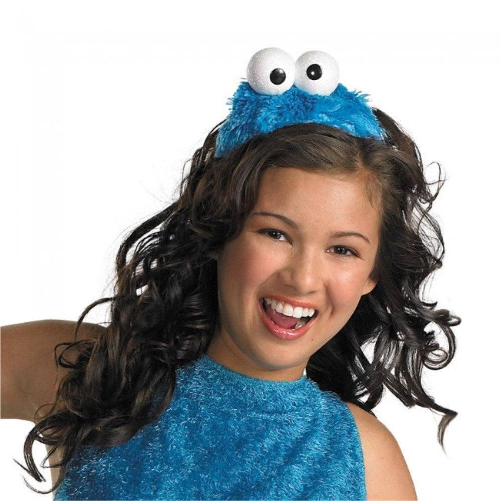 クッキーモンスター　セサミストリート　ヘッドピース　子供女性用　Cookie Monster Headband　コスプレ