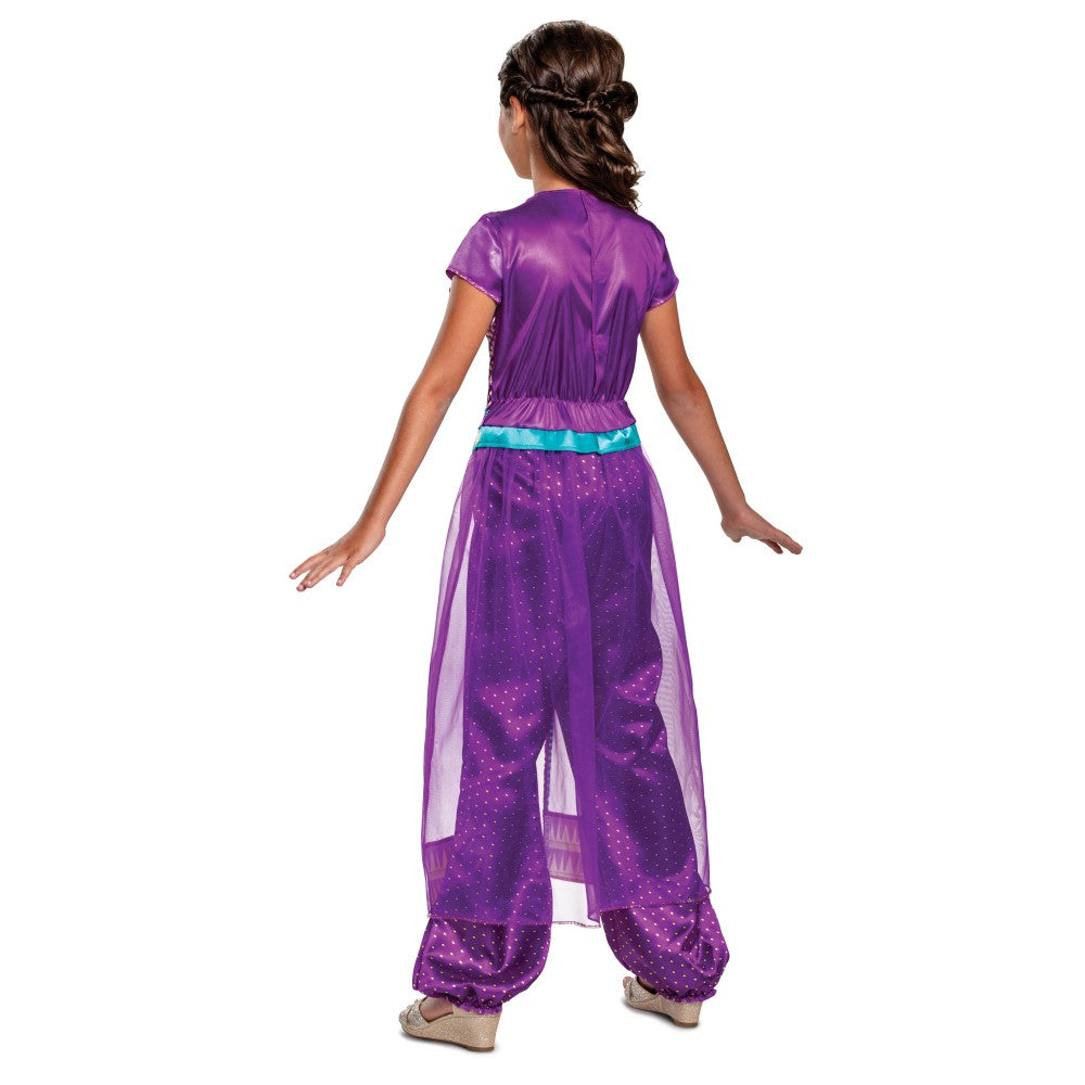 ジャスミン　衣装、コスチューム　子供女性用　アラジン　Classic　ディズニー　パープル　コスプレ